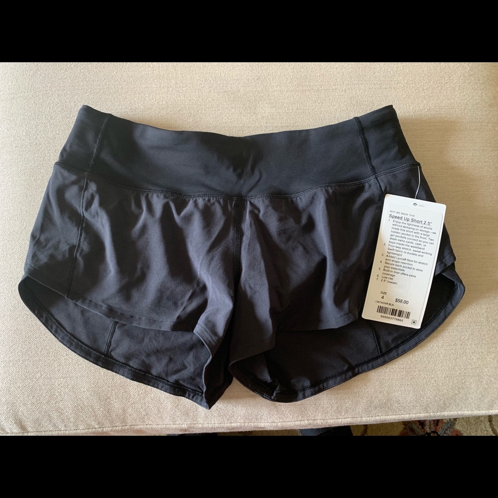 LuluLemon Speed Up Shorts